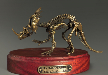 Модель скелета динозавра Styracosaurus - «globural.ru» - Киров