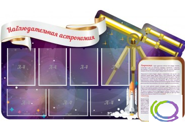 Стенд "Наблюдательная астрономия" - «globural.ru» - Киров