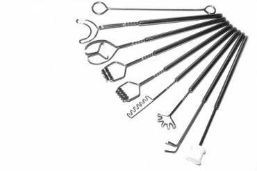 Комплект массажных логопедических зондов на толстых гладких ручках (Крупенчук О. И., Воробьева Т. А.) 9 штук - «globural.ru» - Киров
