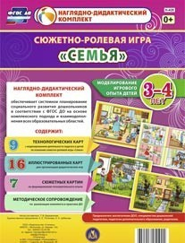 Сюжетно-ролевая игра "Семья" для детей 3-4 лет - «globural.ru» - Киров
