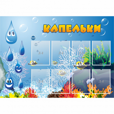 Стенд "Капельки" - «globural.ru» - Киров