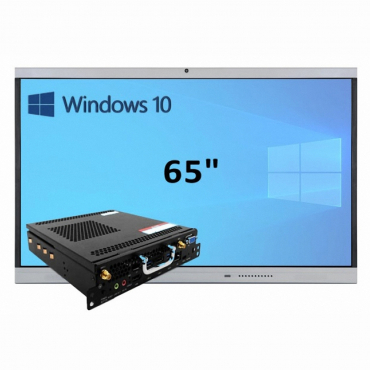 Интерактивная панель 65" (встроенный ПК Win10, Intel i5) - «globural.ru» - Киров