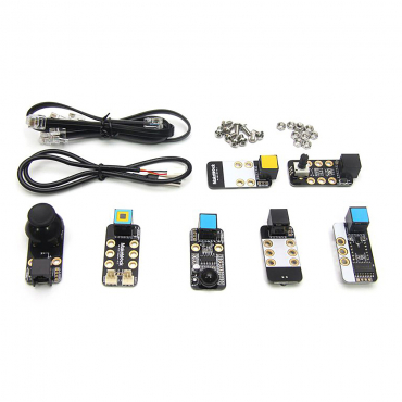 Ресурсный набор электронных компонентов Makeblock - Electronic Add-on Pack for Starter Robot Kit - «globural.ru» - Киров